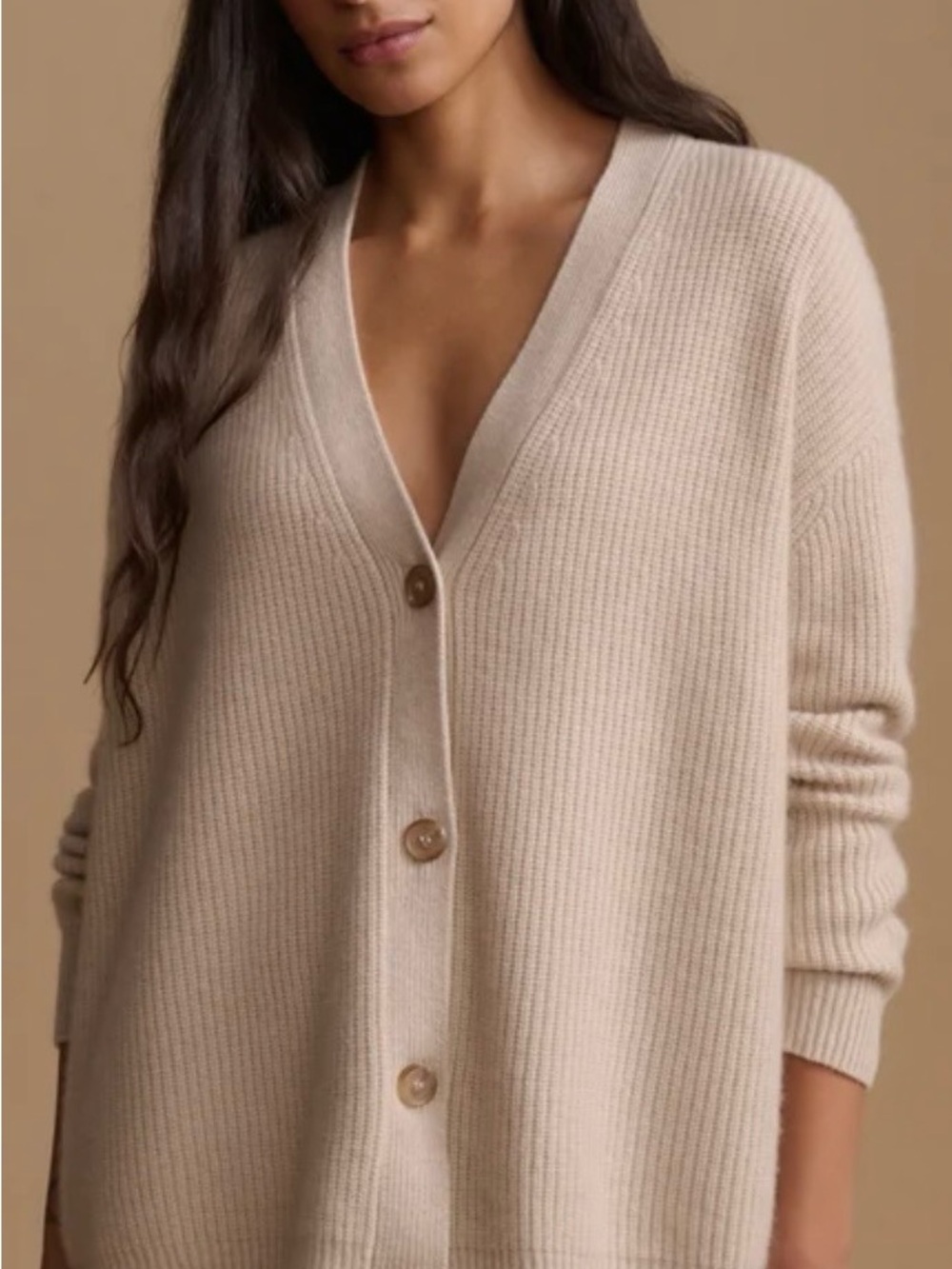 Jenni Kayne Cashmere Cocoon Cardigan in Oatmeal